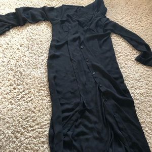 Black long sleeve dress